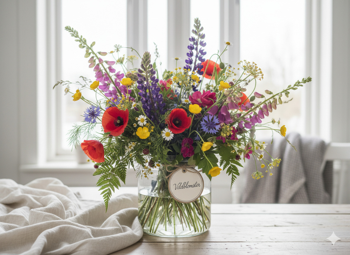 Bukett Vildblomster
